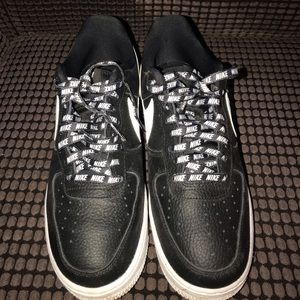 Special edition black Air Force 1’s